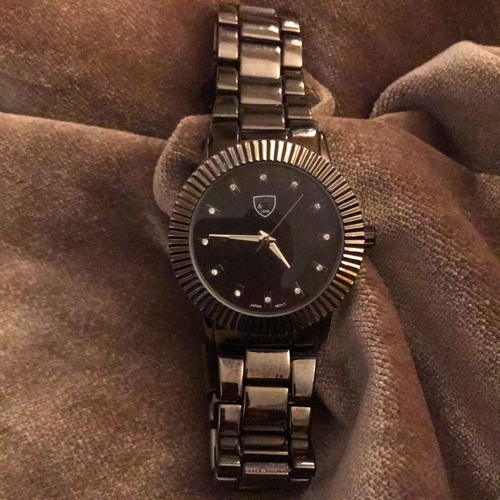 Picard & Cie Gunmetal Watch